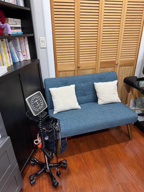 Comfortable seating area